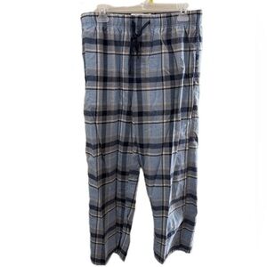 Goodfellow & Co Men's Blue and Gray Plaid Joggers